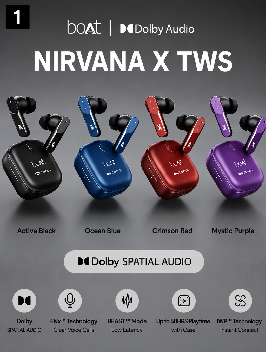 boAt Nirvana X TWS