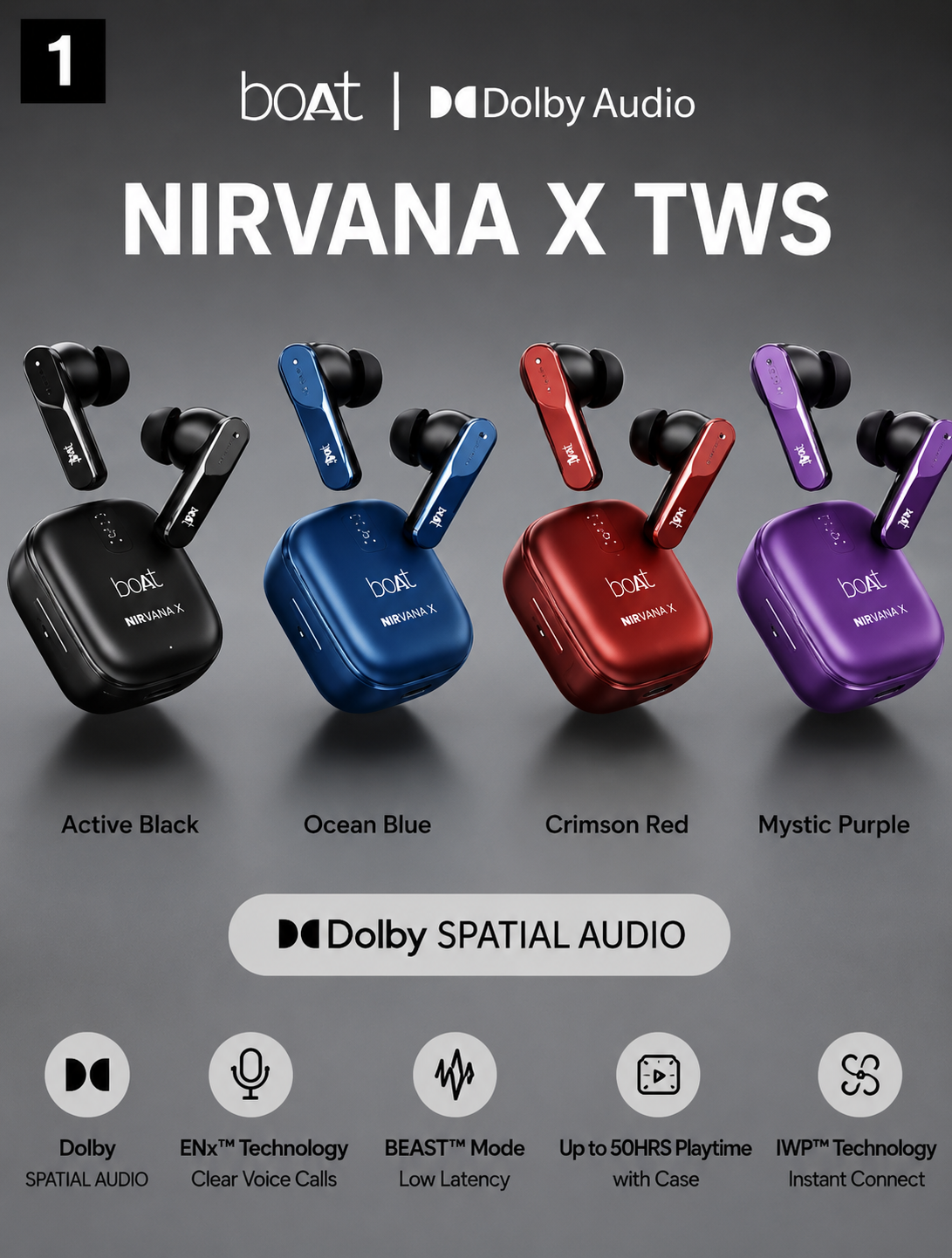 boAt Nirvana X TWS