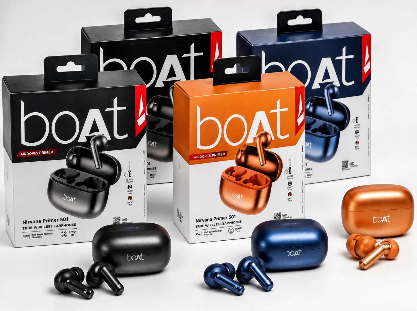 boAt Nirvana Primer 501 TWS Earbuds