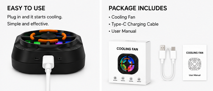 Mobile Phone Cooling Fan