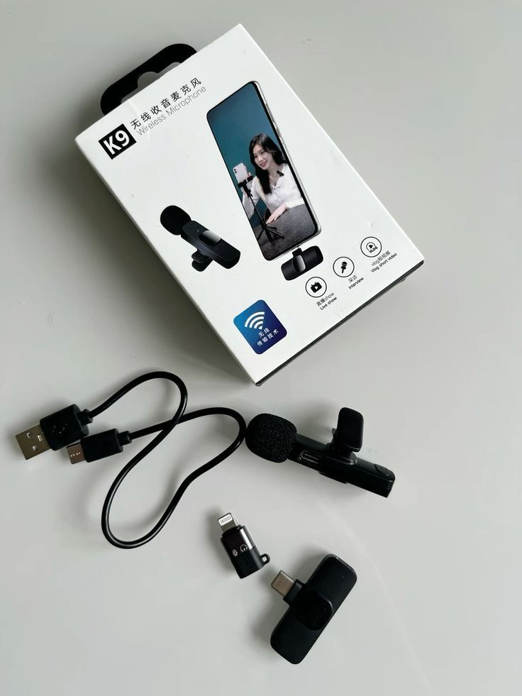 K9 Wireless Lavalier Microphone