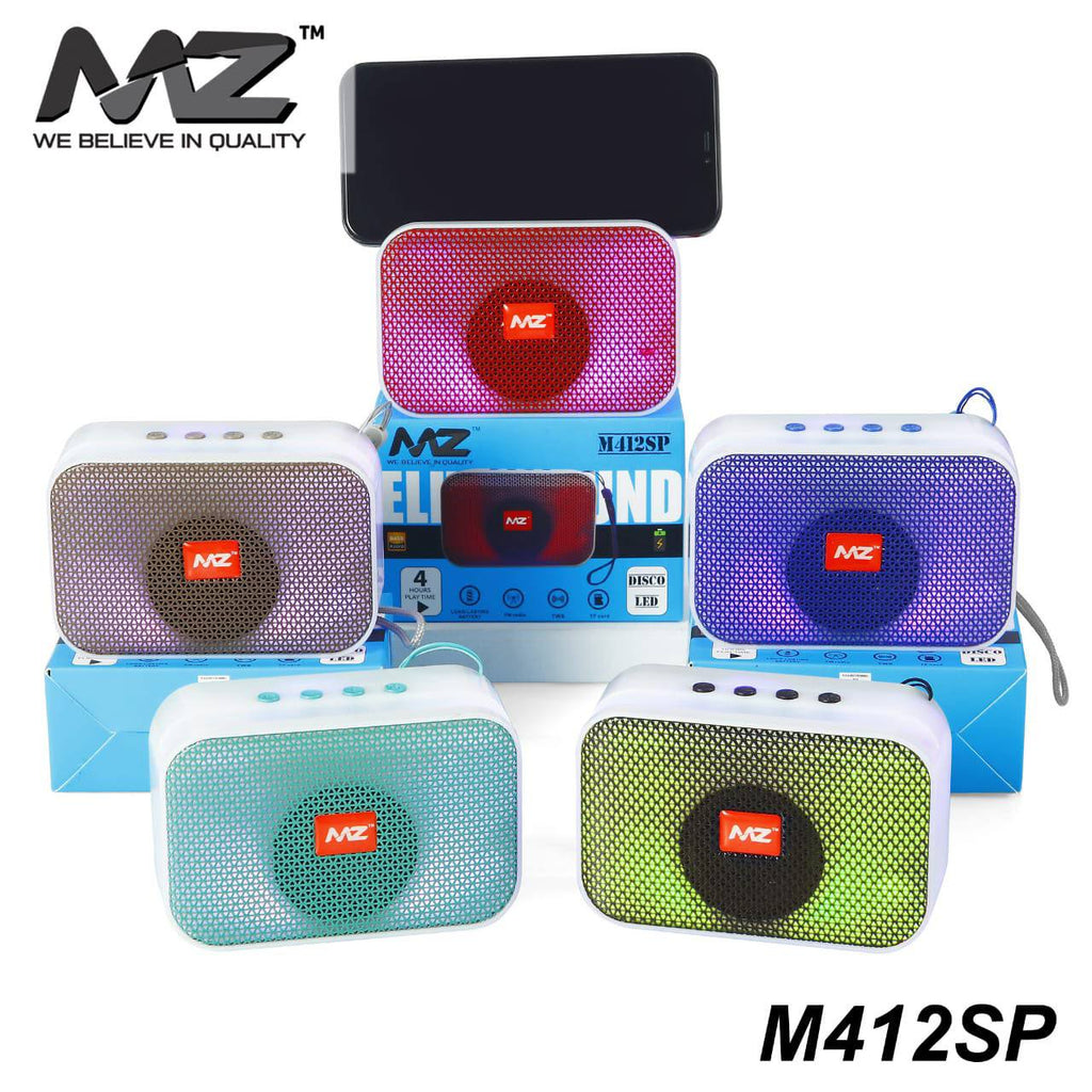 MZ M412SP Mini Wireless Speaker – 5W Portable Bluetooth Speaker