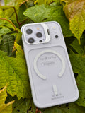 Magnetic Transparent Case for iPhone 13 Pro with Camera Protection